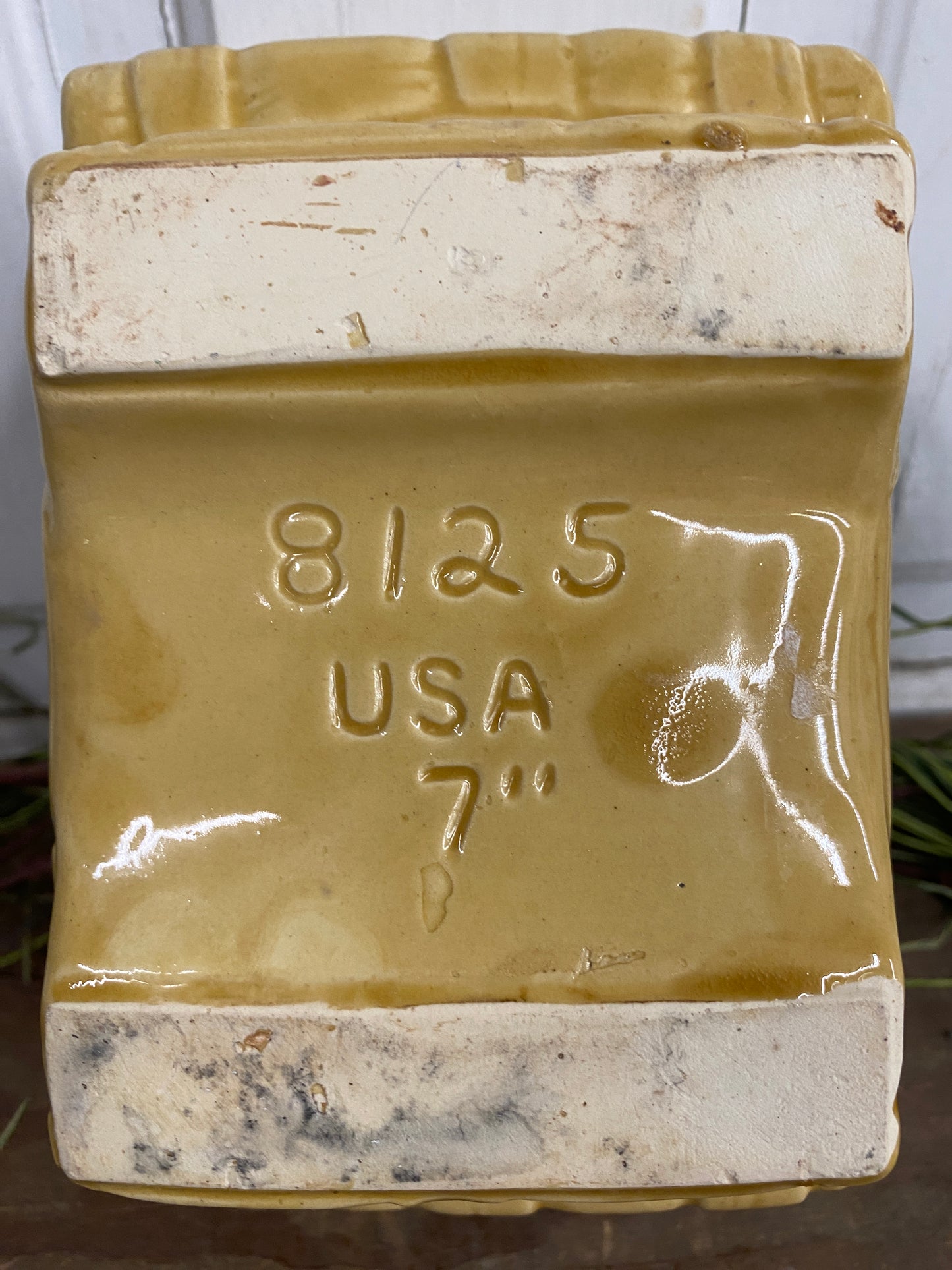 USA PLANTER YELLOW BASKETWEAVE
