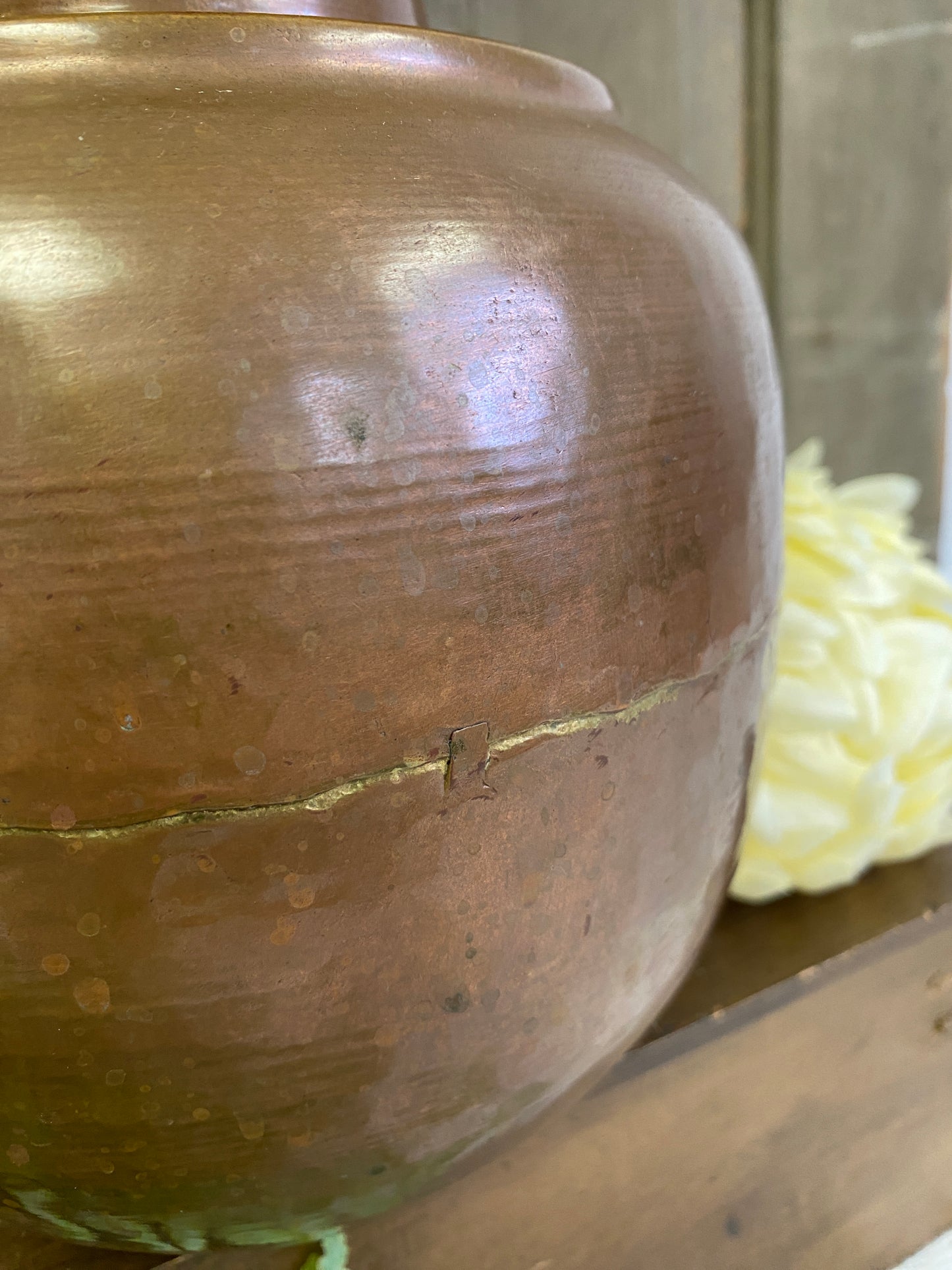 COPPER POT VASE