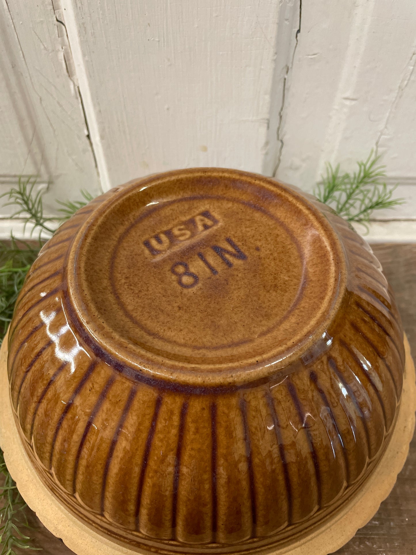 BROWN BOWL