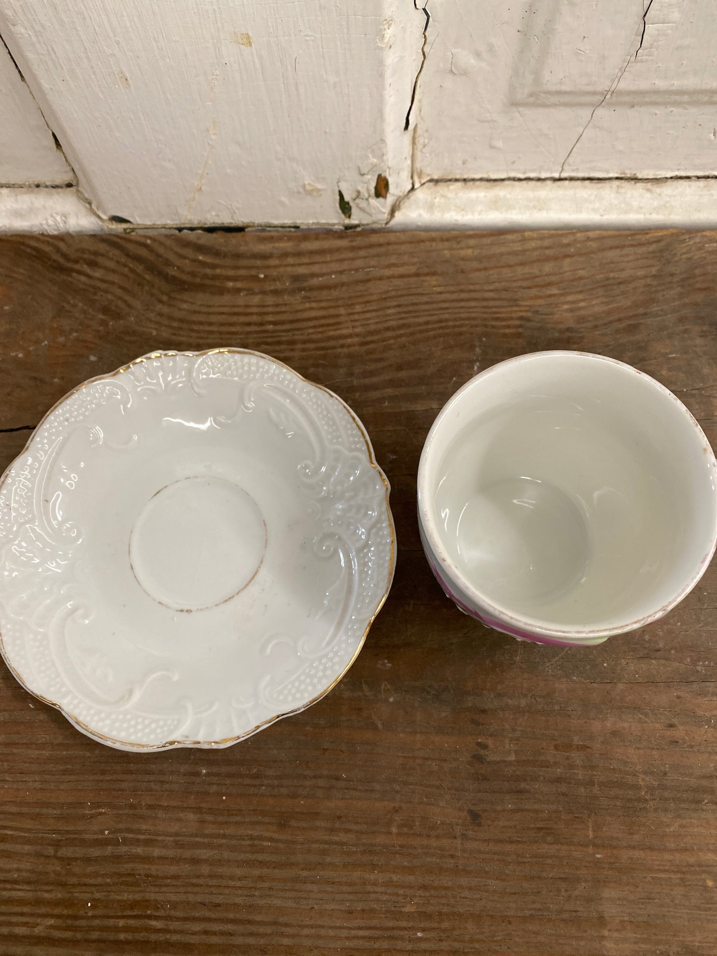 THINK OF ME CUP & SAUCER