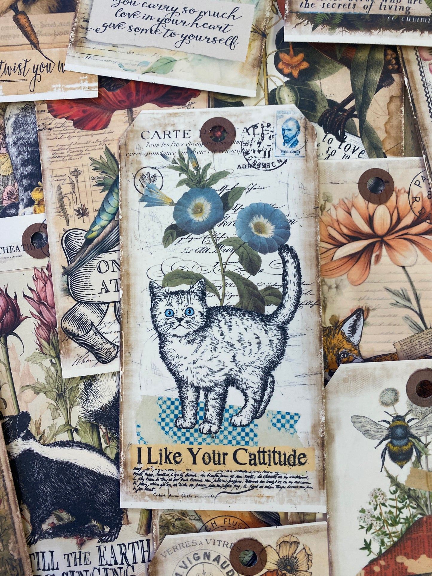 SM VINTAGE STYLE TAG