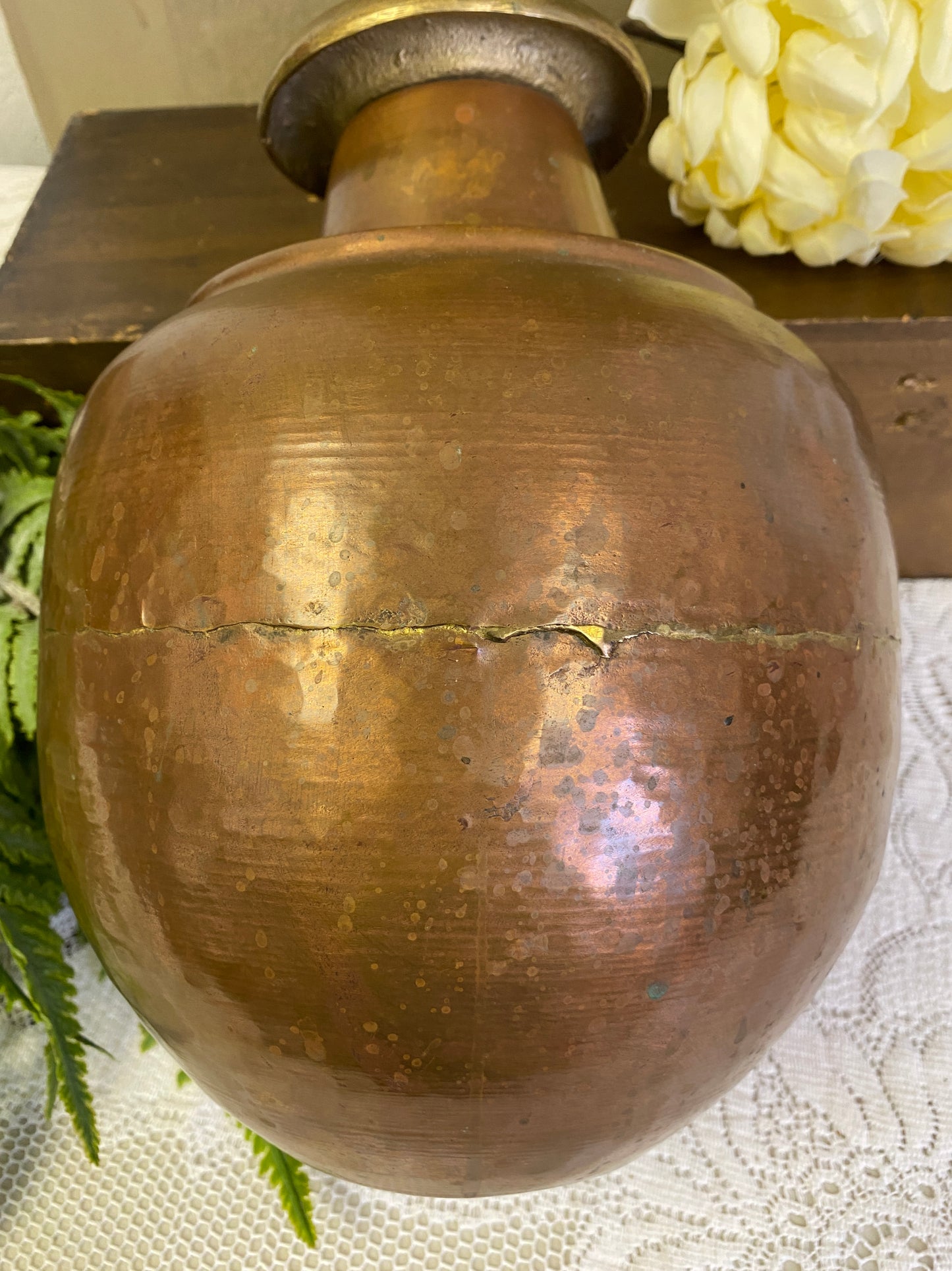 COPPER POT VASE
