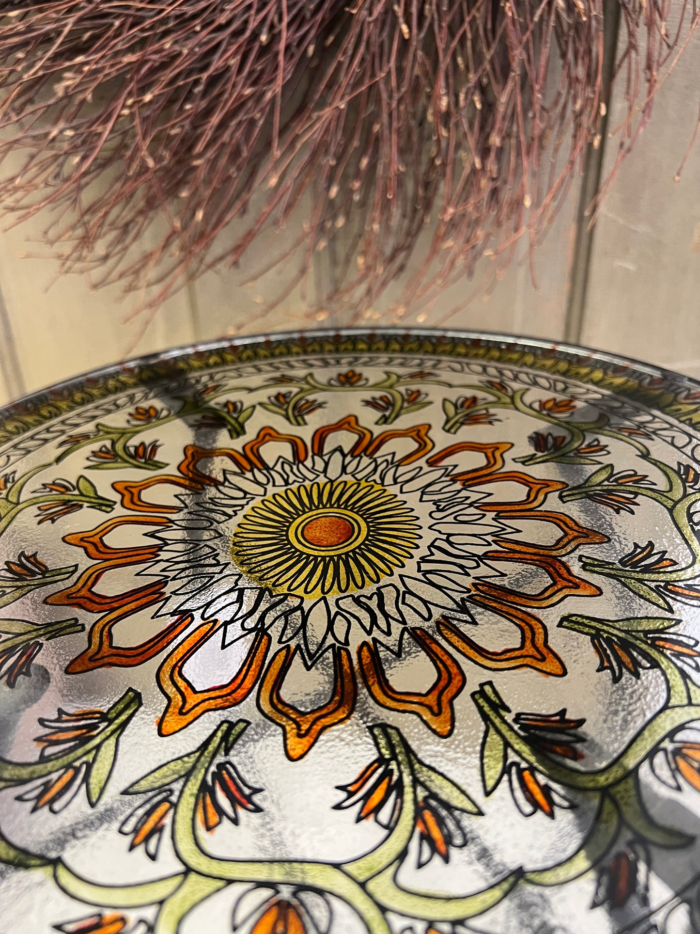 Hand Painted Patio Table