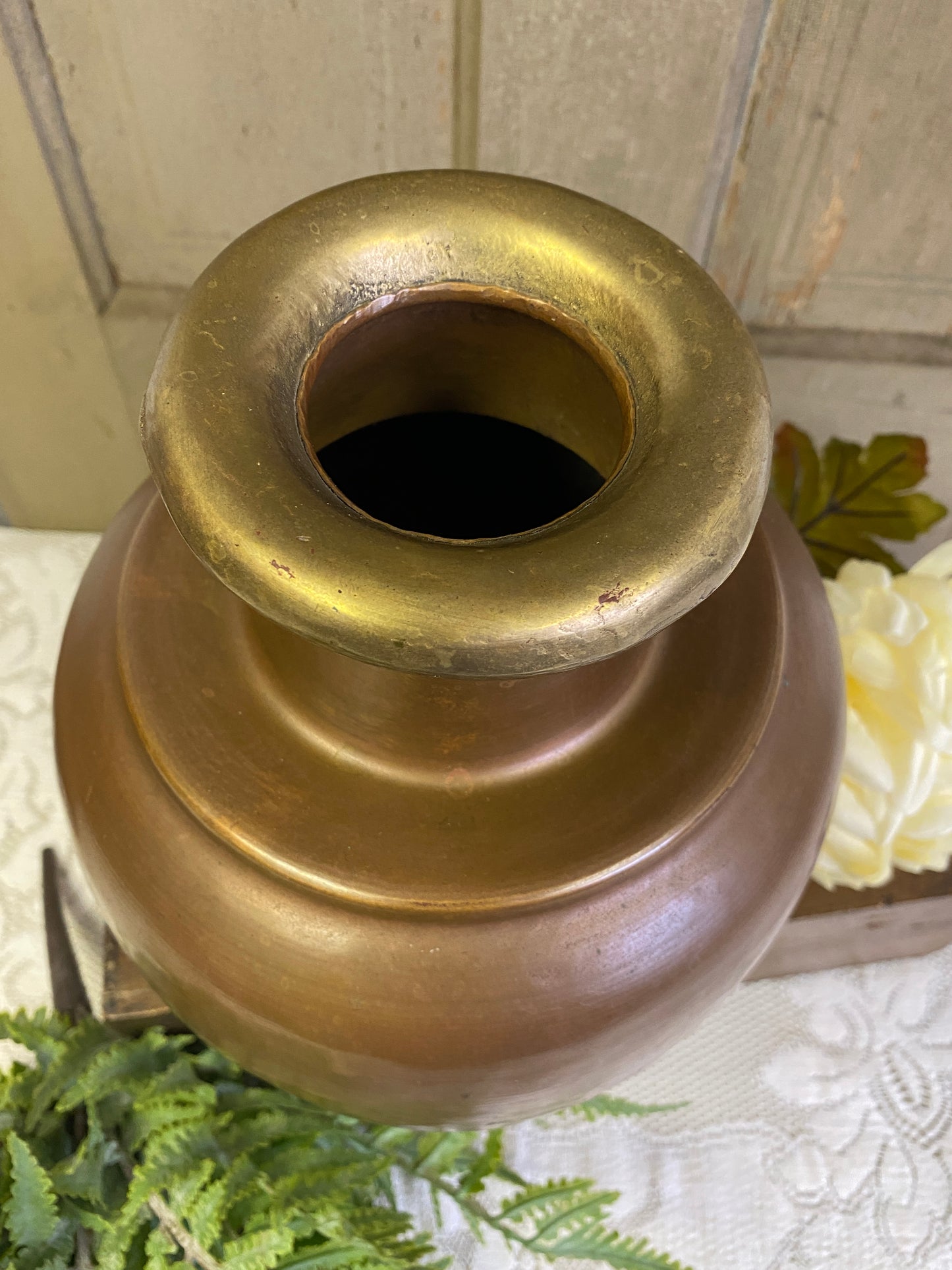 COPPER POT VASE