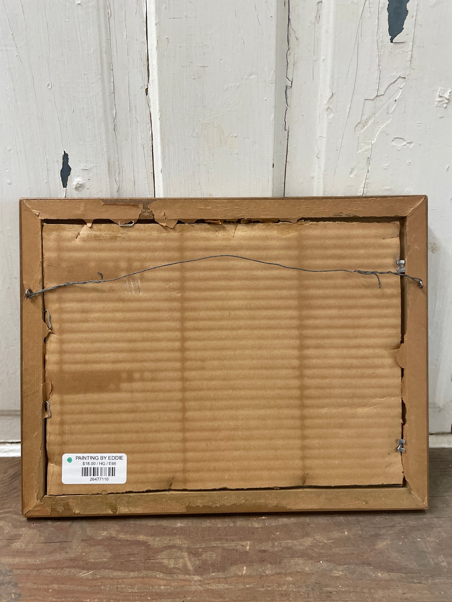 ORIGINAL ART - PAINTING BY EDDIE