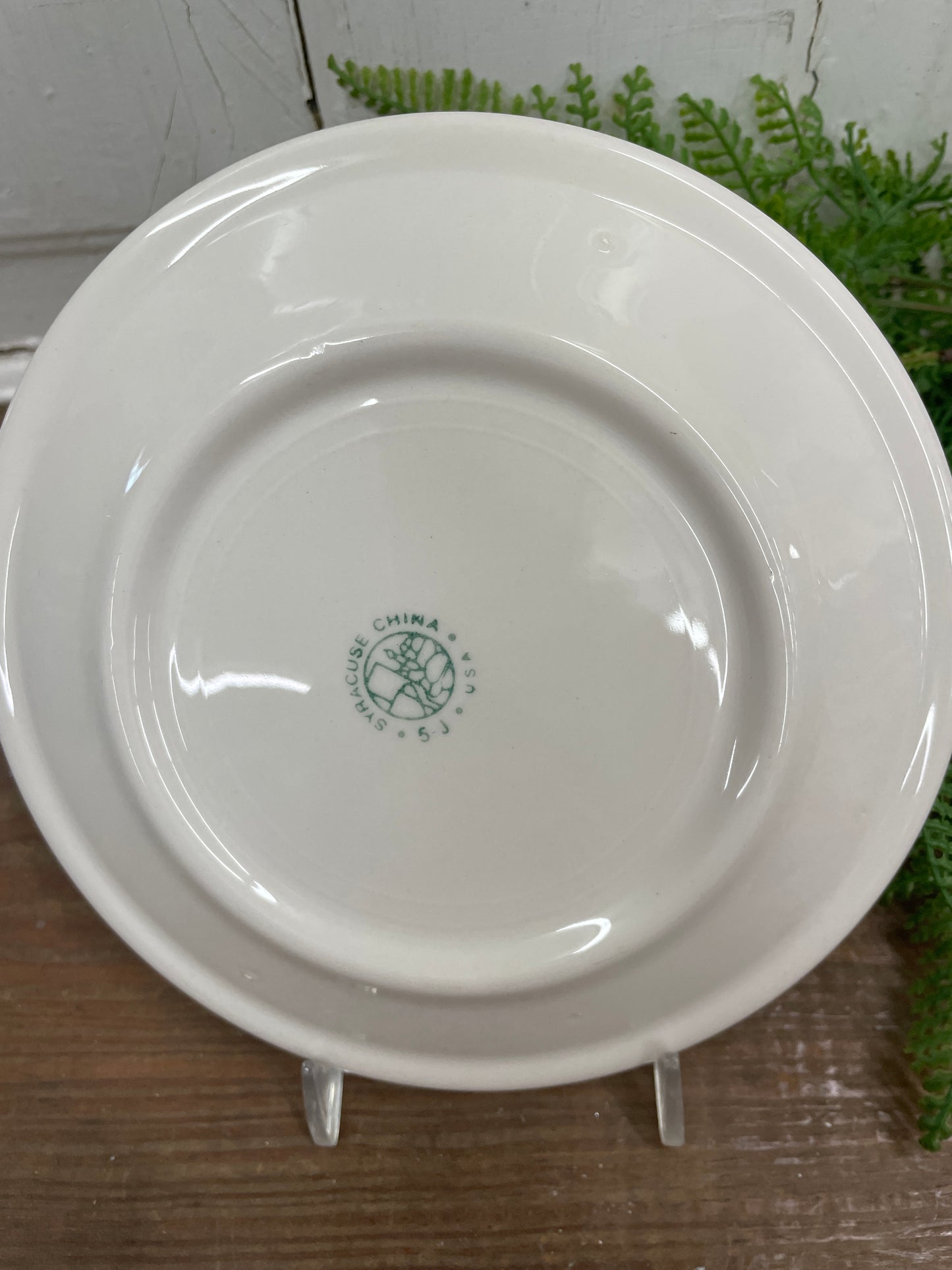 SYRACUSE CHINA MONK AND FISH PLATE