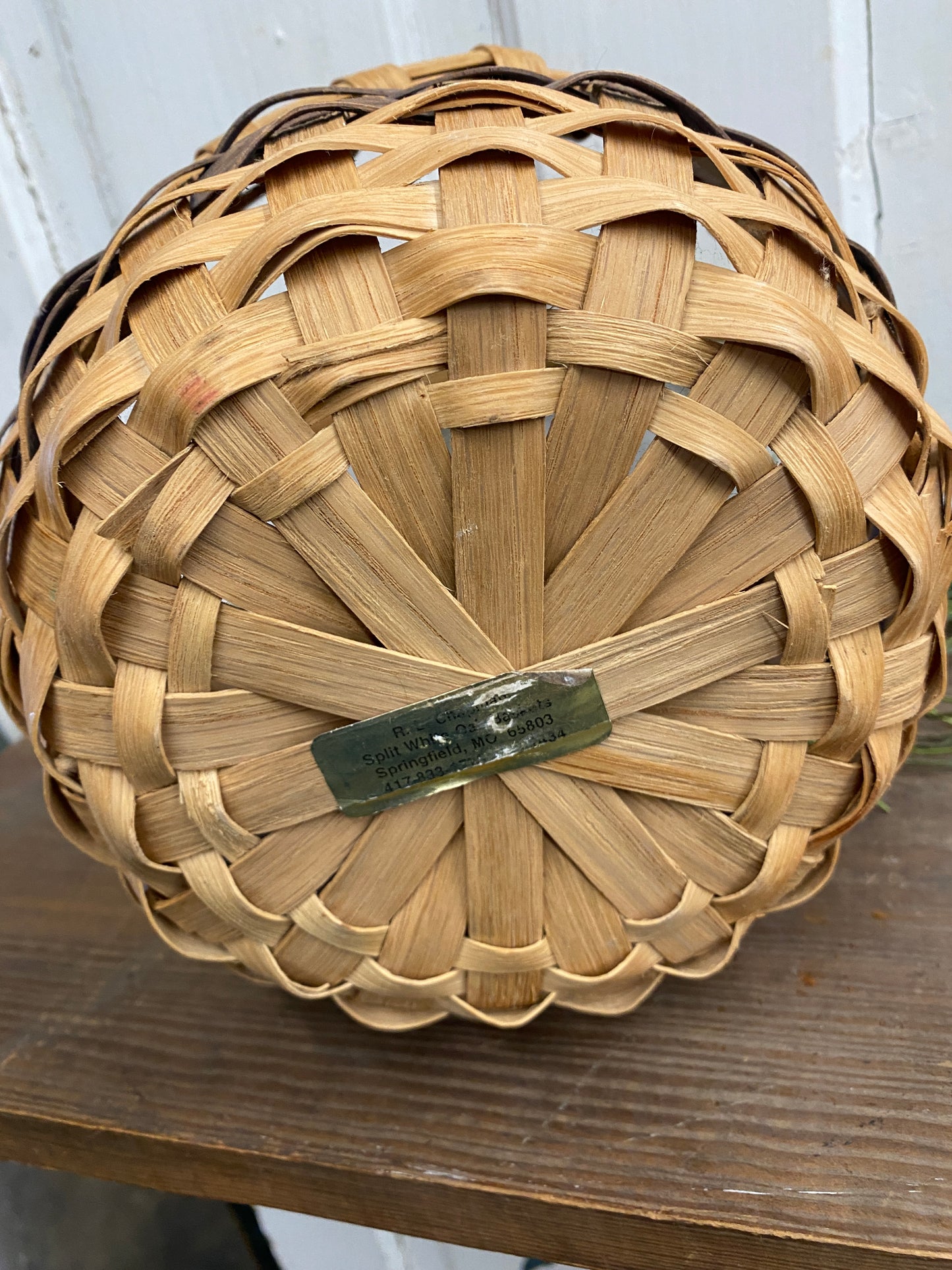 SPLIT WHITE OAK BASKET