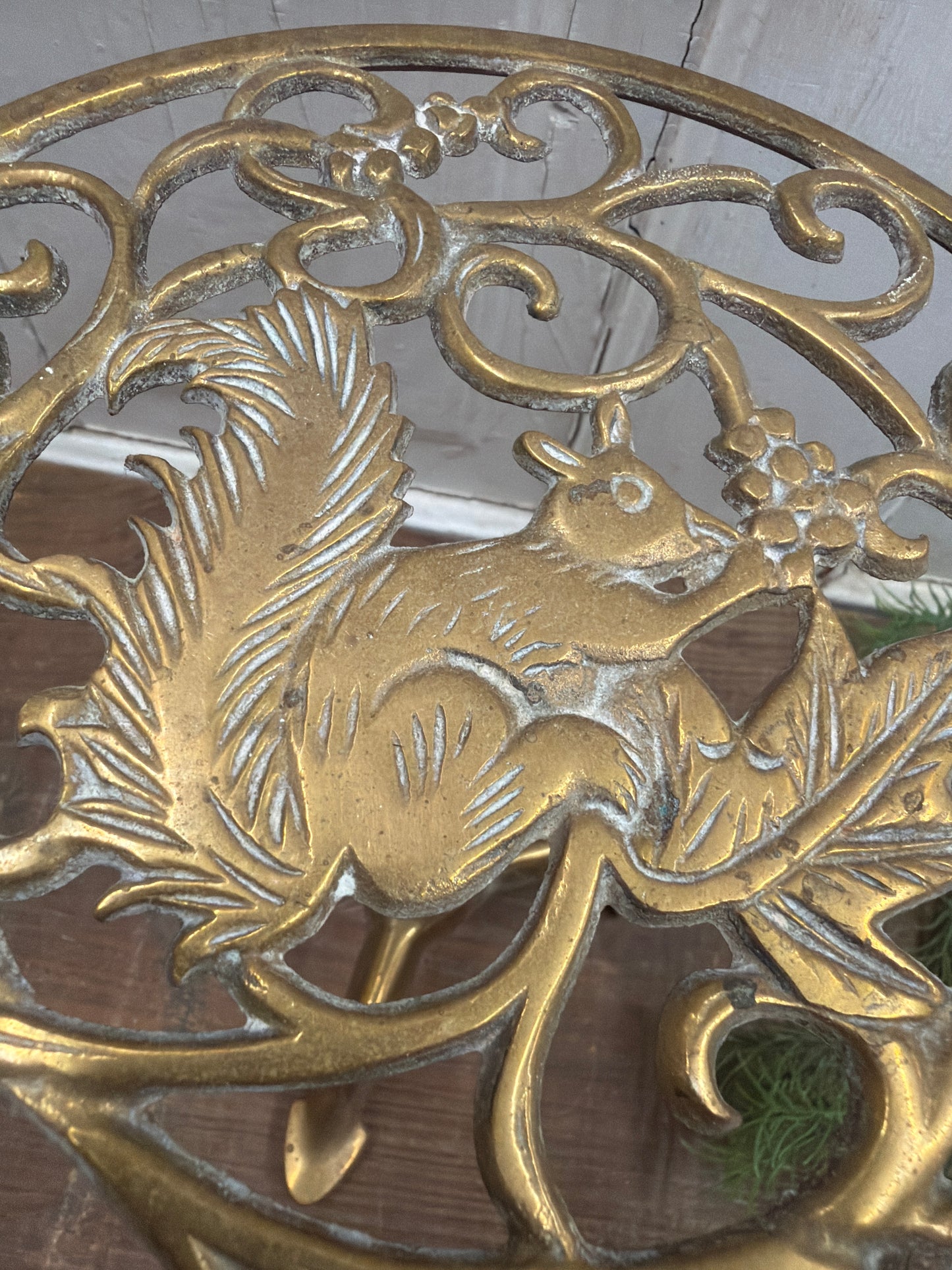 BRASS PLANT STAND