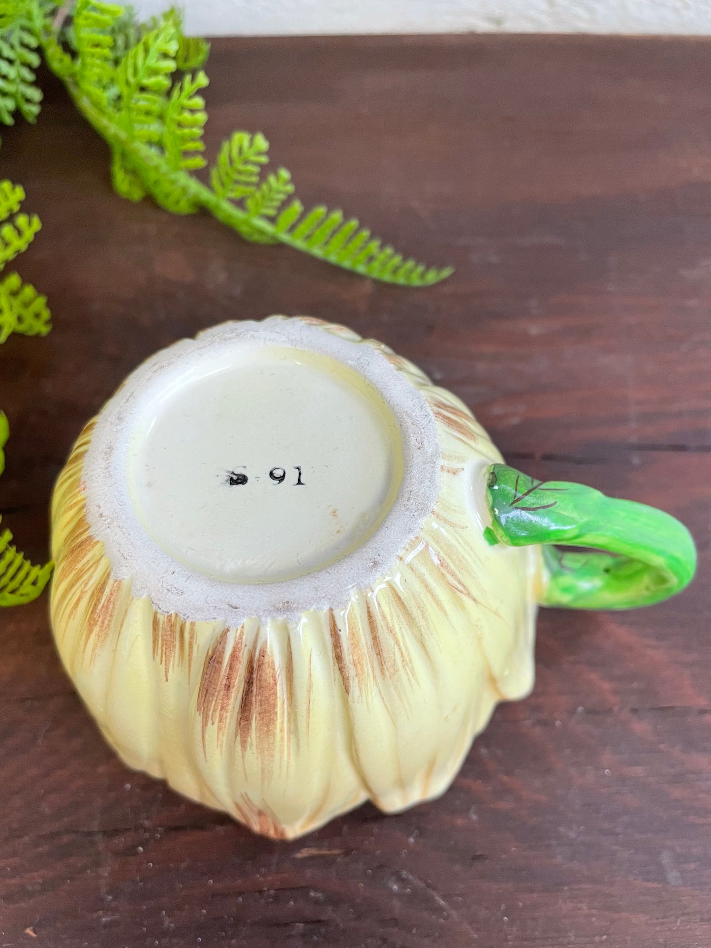 SUNFLOWER TEA CUP