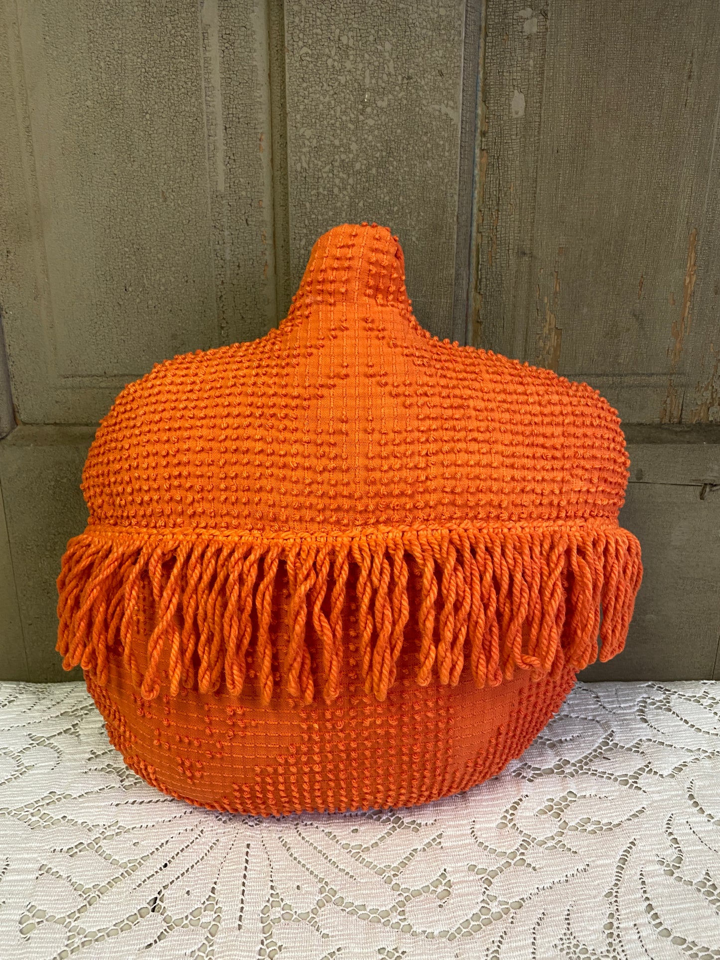 ORANGE FRINGE PUMPKIN