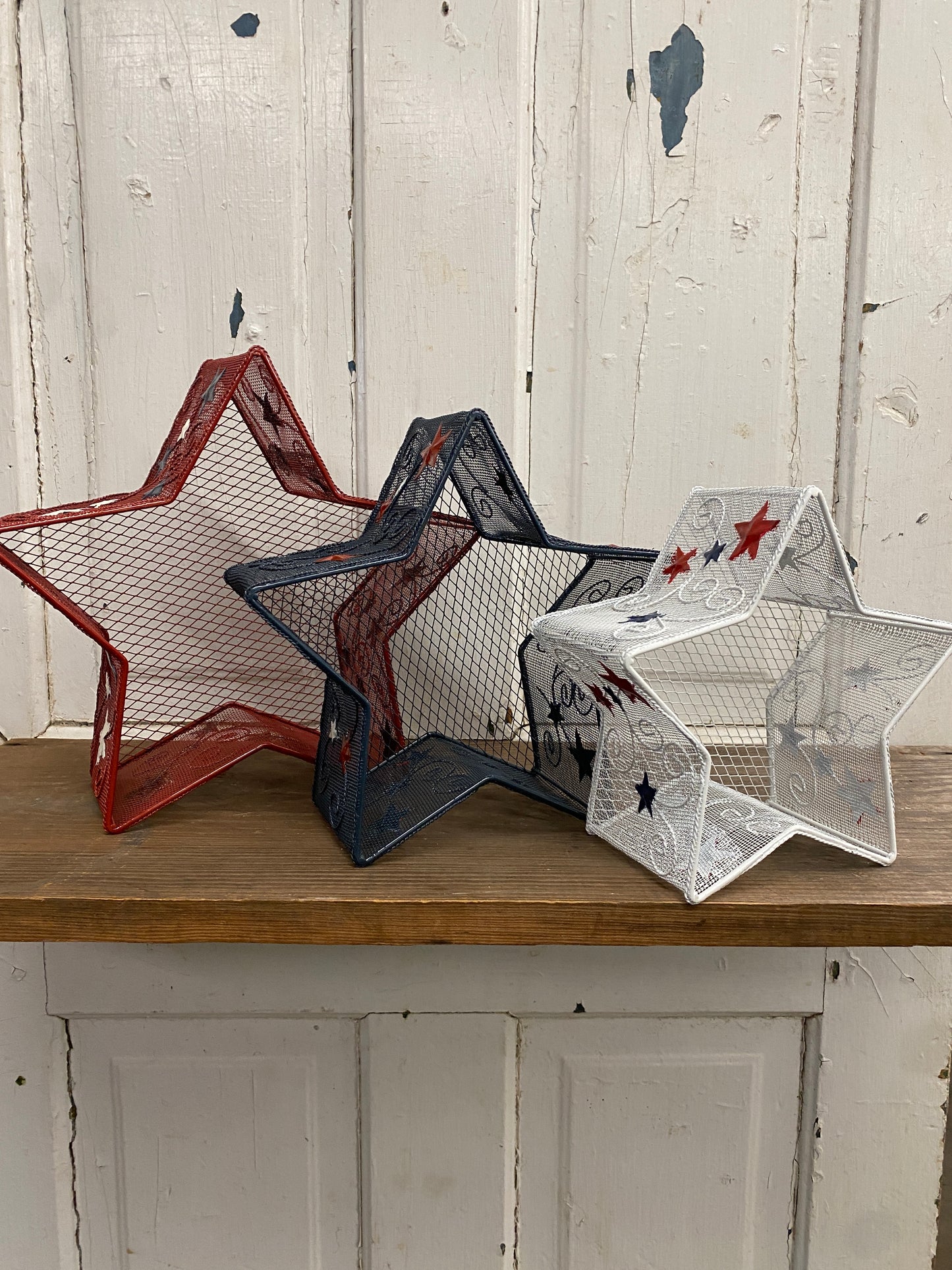 BLUE STAR BASKET