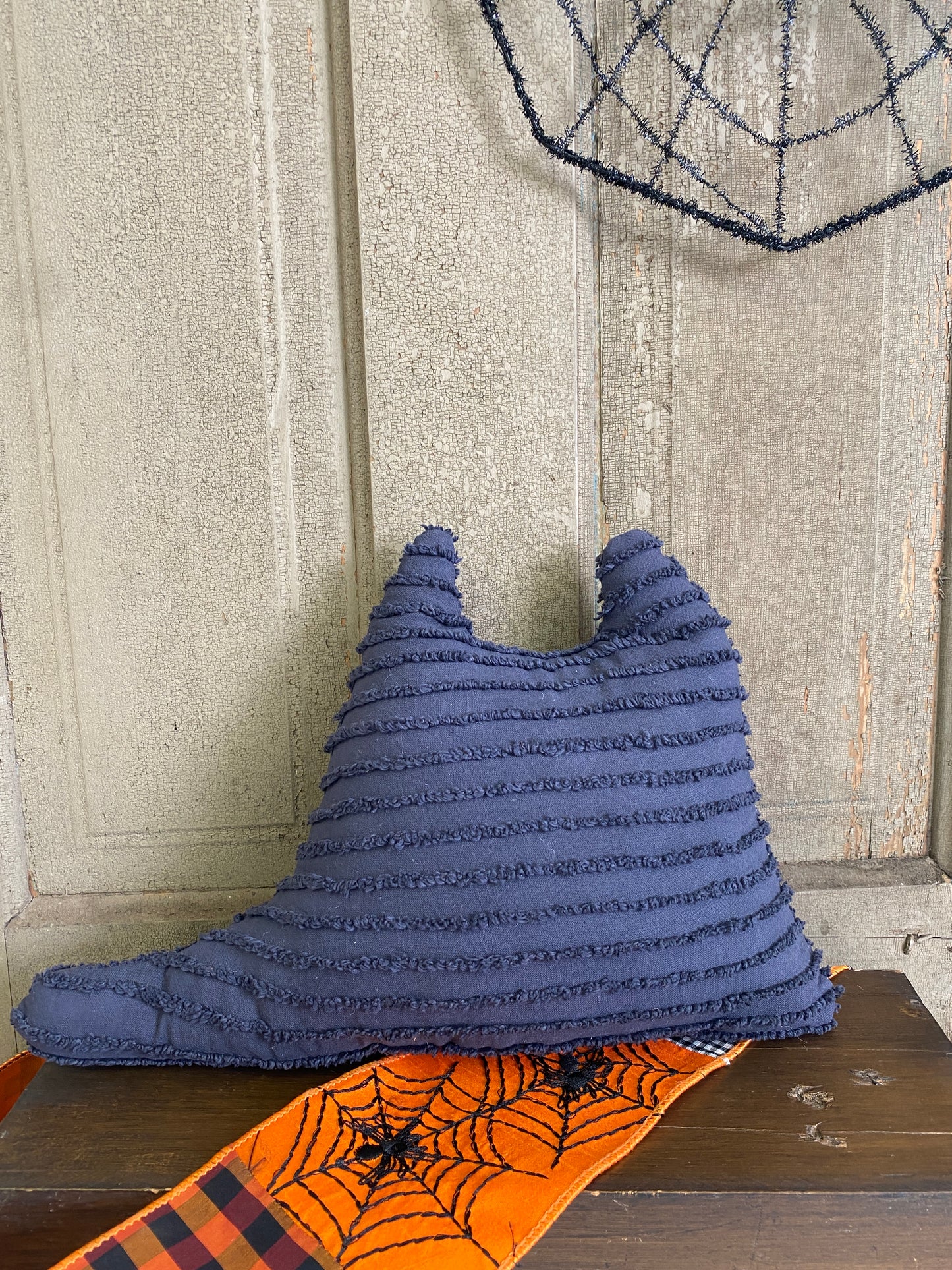 BLACK CAT PILLOW