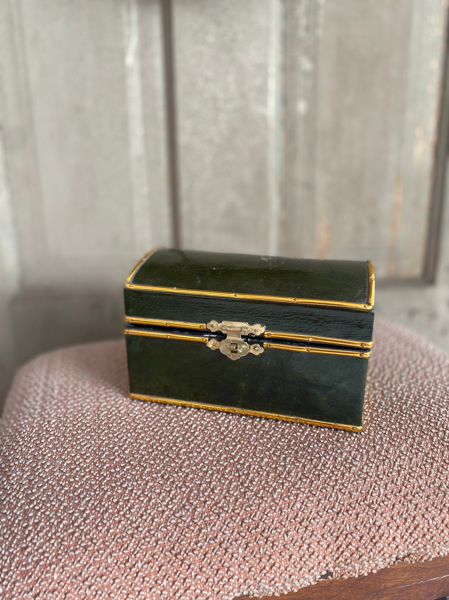 Green Box with Lid