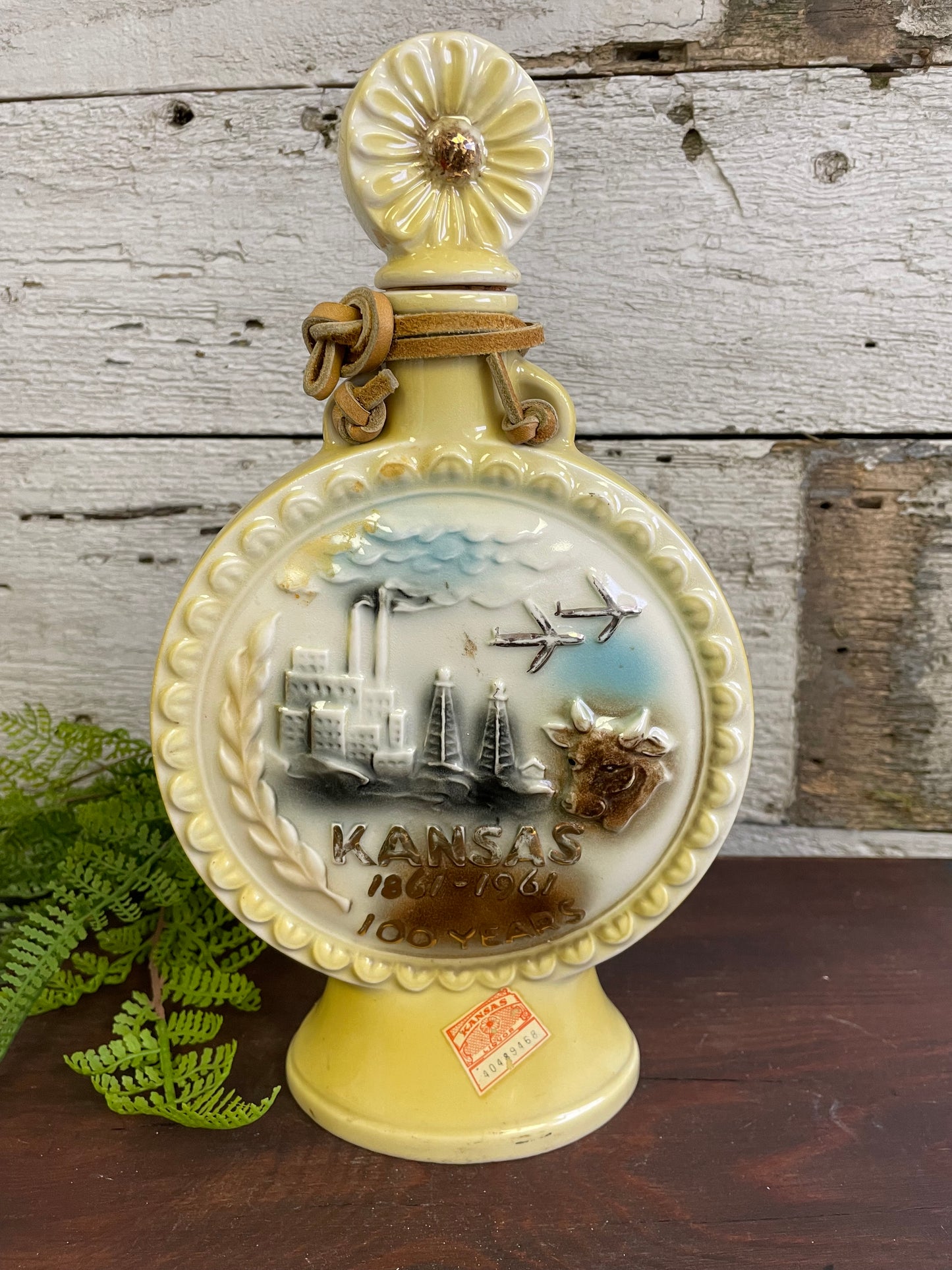 JIM BEAM KANSAS DECANTER