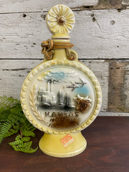 JIM BEAM KANSAS DECANTER