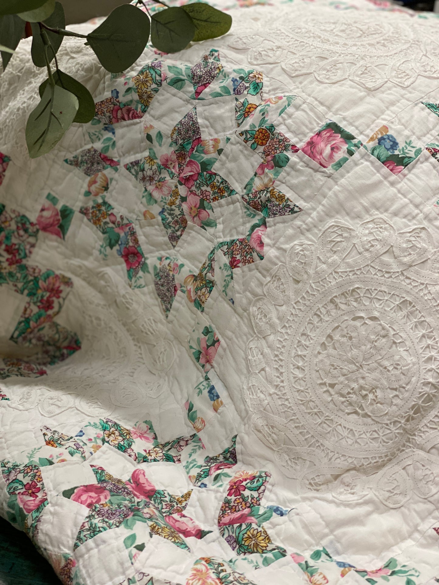 BATTENBURG LACE QUILT