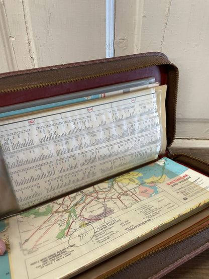LEATHER MAP PORTFOLIO