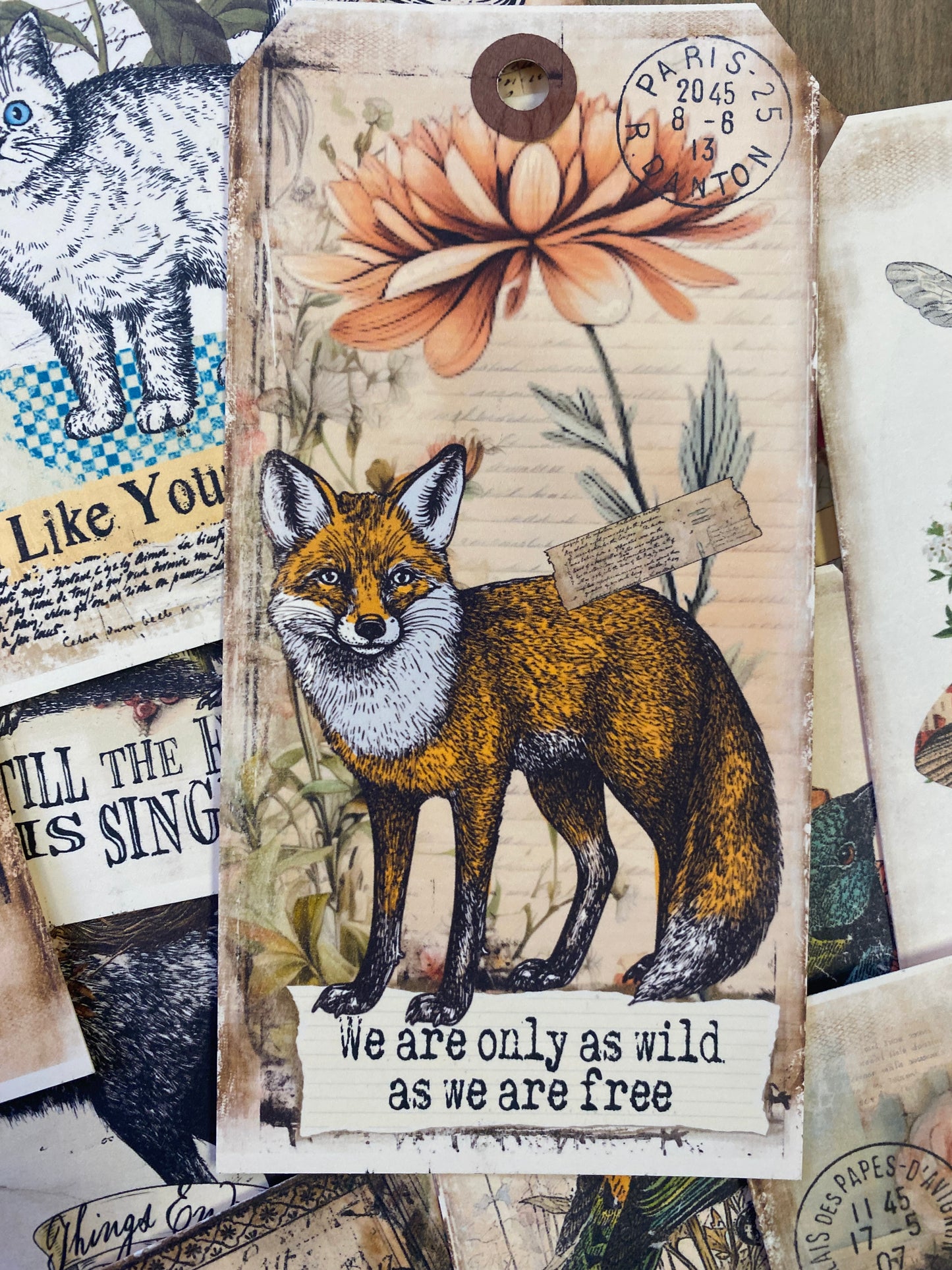 SM VINTAGE STYLE TAG