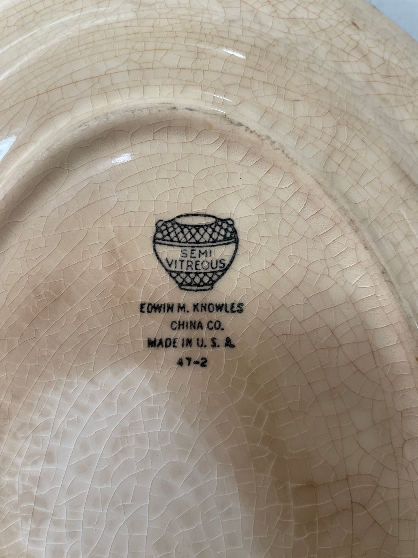 KNOWLES POPPY PLATTER