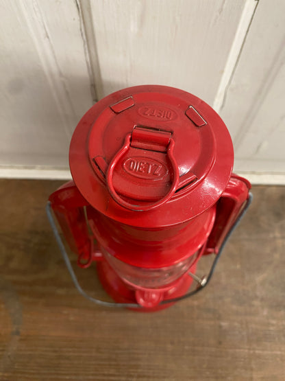 RED KEROSENE LAMP