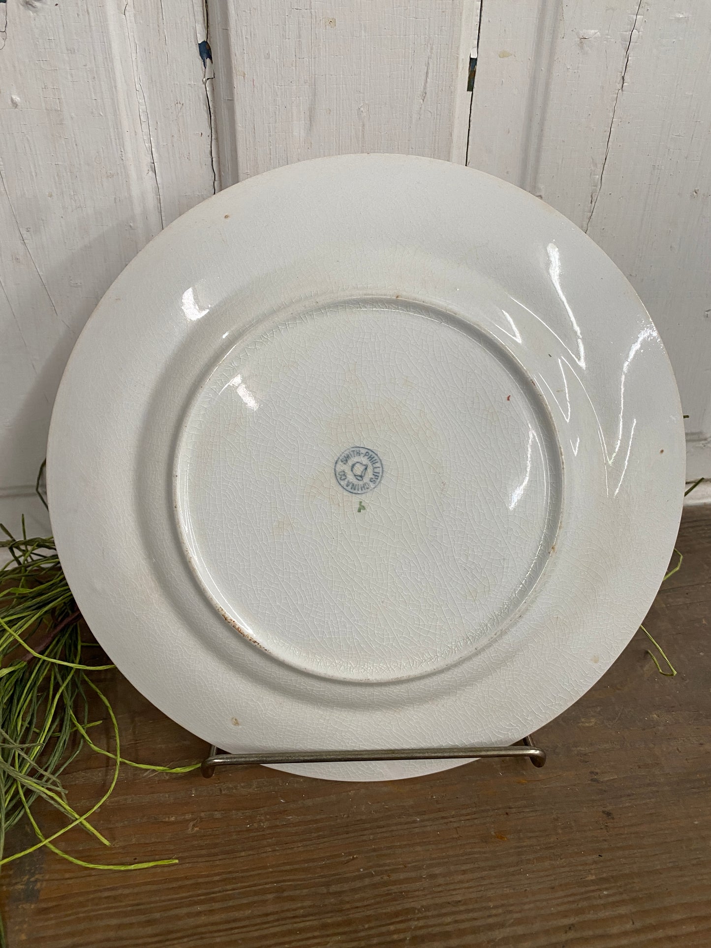 PINK FLORAL PLATE