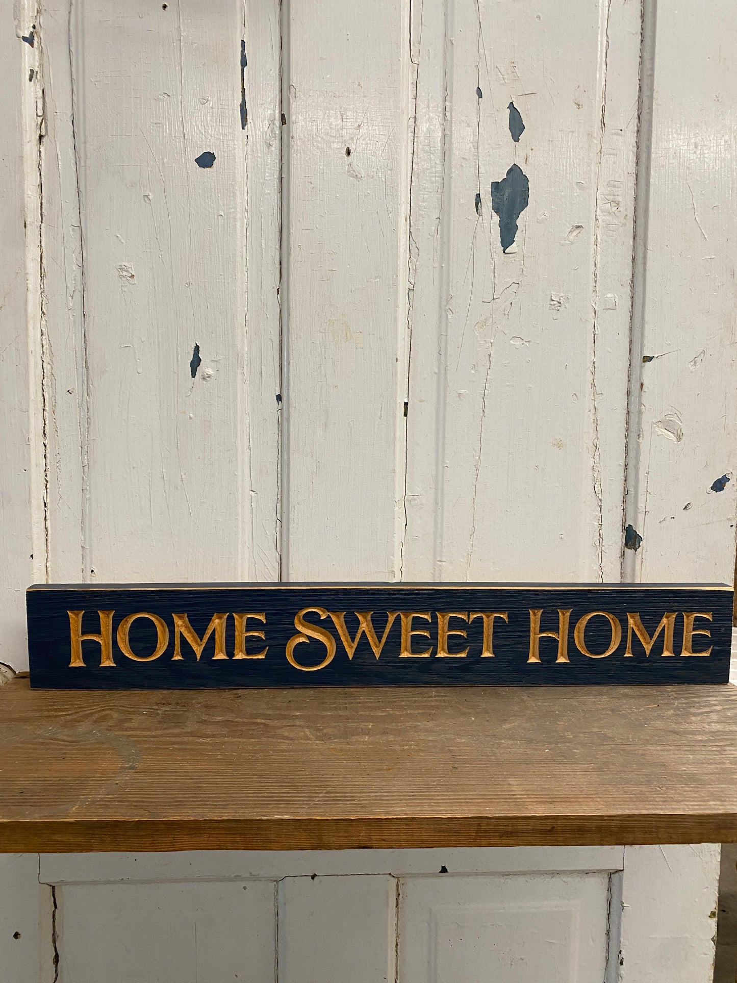 HOME SWEET HOME - WOOD SIGN