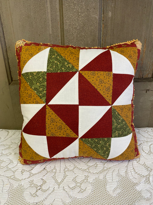 GOLD QUILT PILLOW