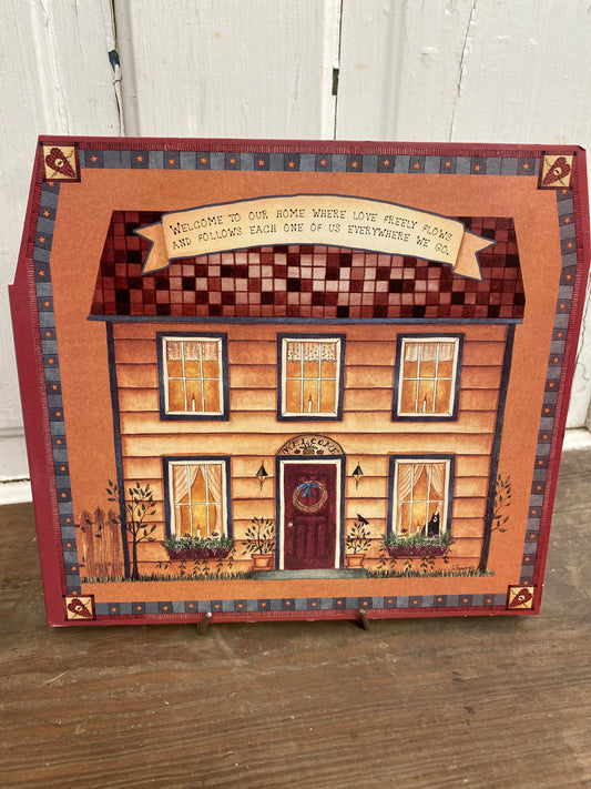 FOLK ART STYLE PHOTO BOOK