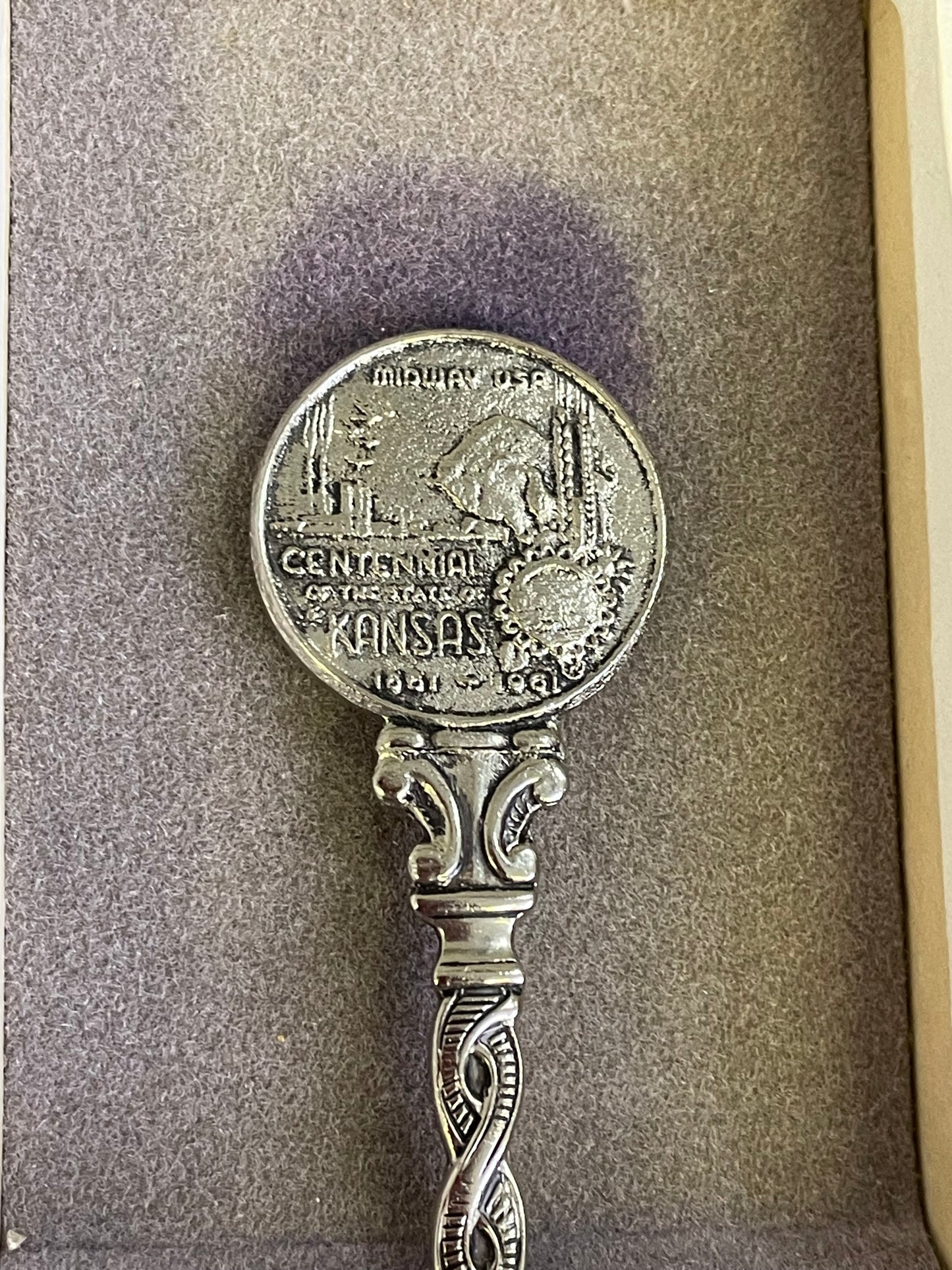 KANSAS CENTENNIAL SPOON