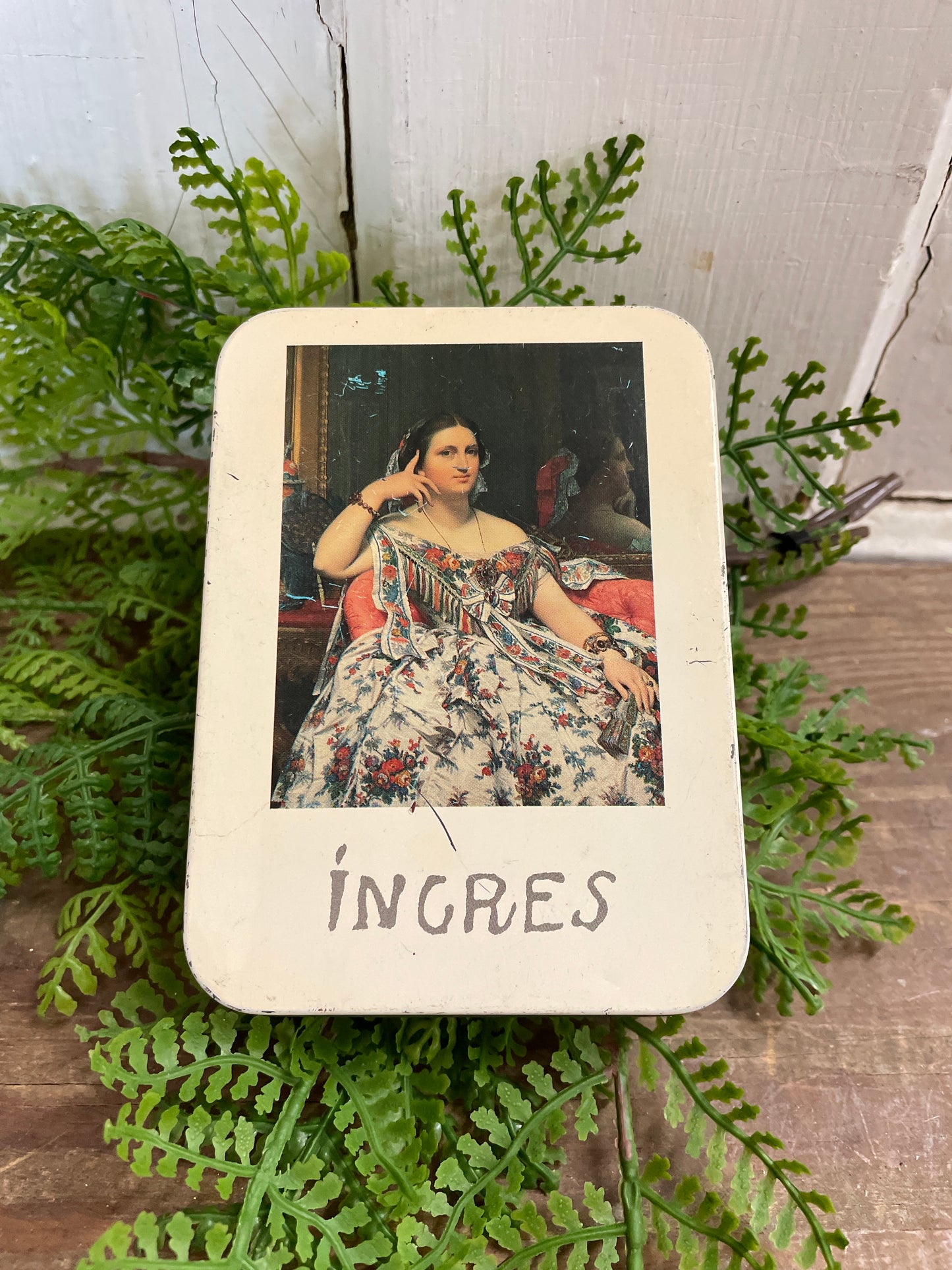 INGRES PORTRAIT ART TIN