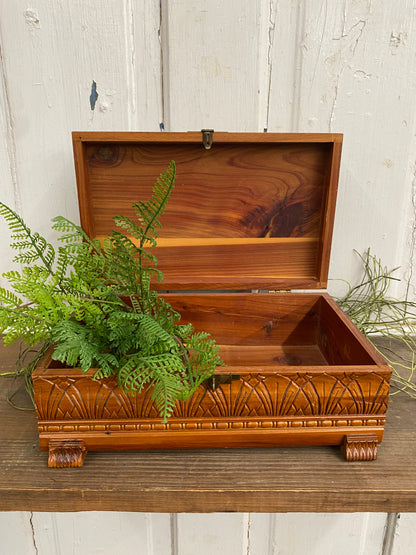 HAND CRAFTED JEWELRY BOX