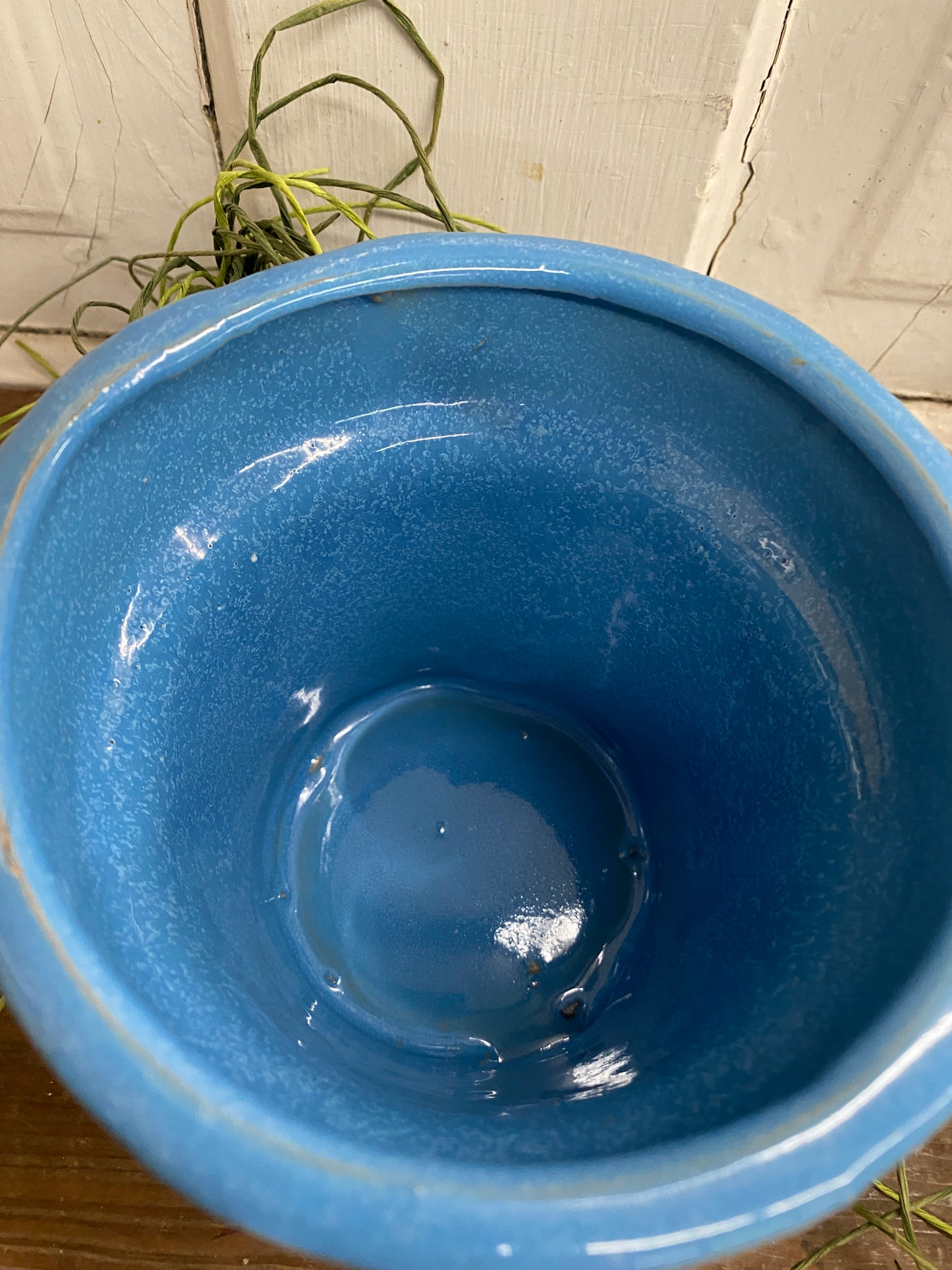 BLUE FLOWER POT