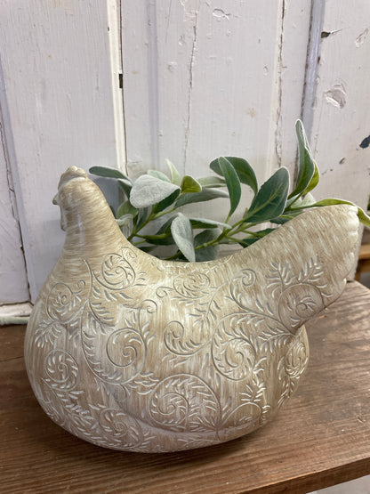 BEIGE HEN
