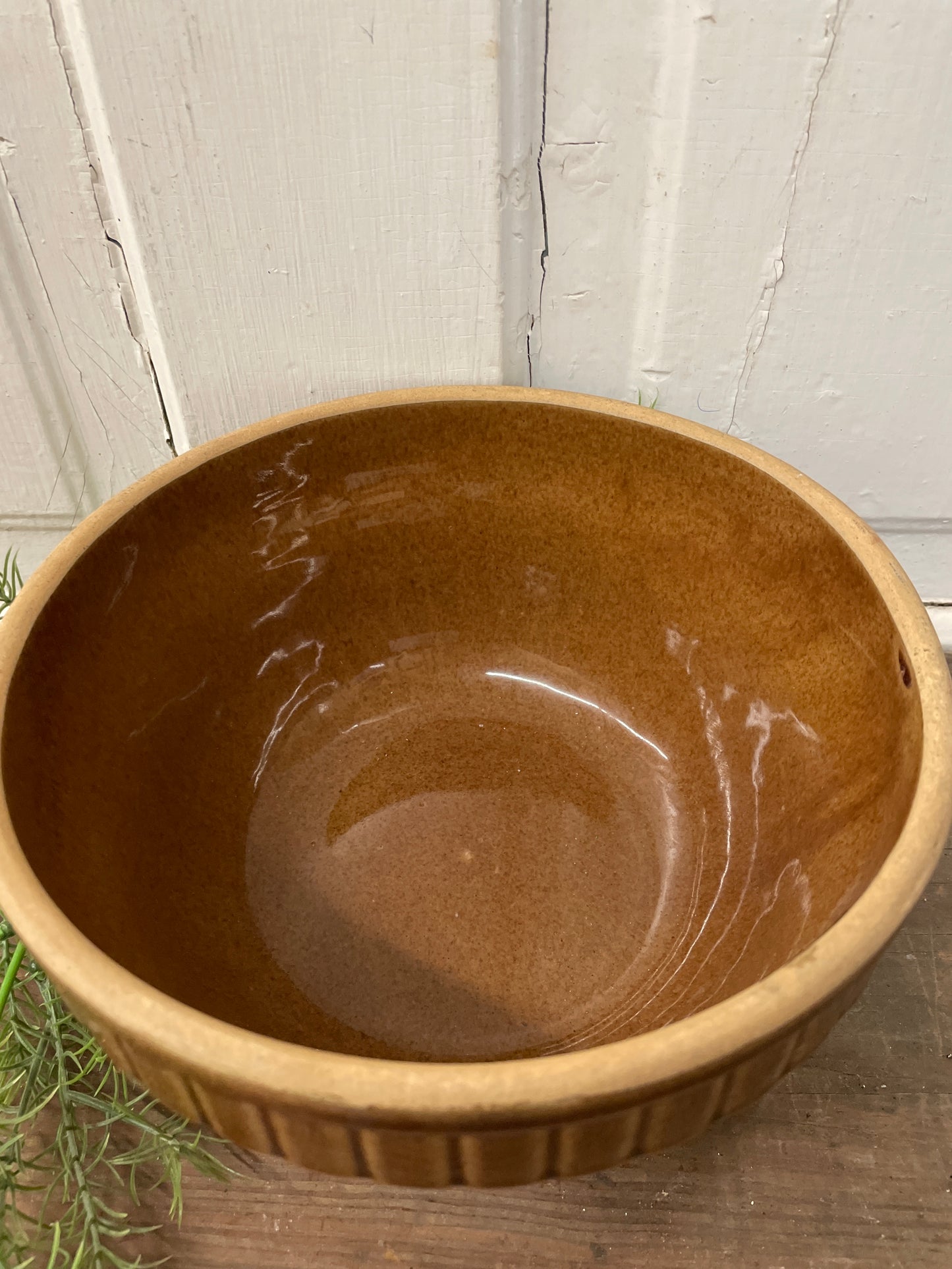 BROWN BOWL