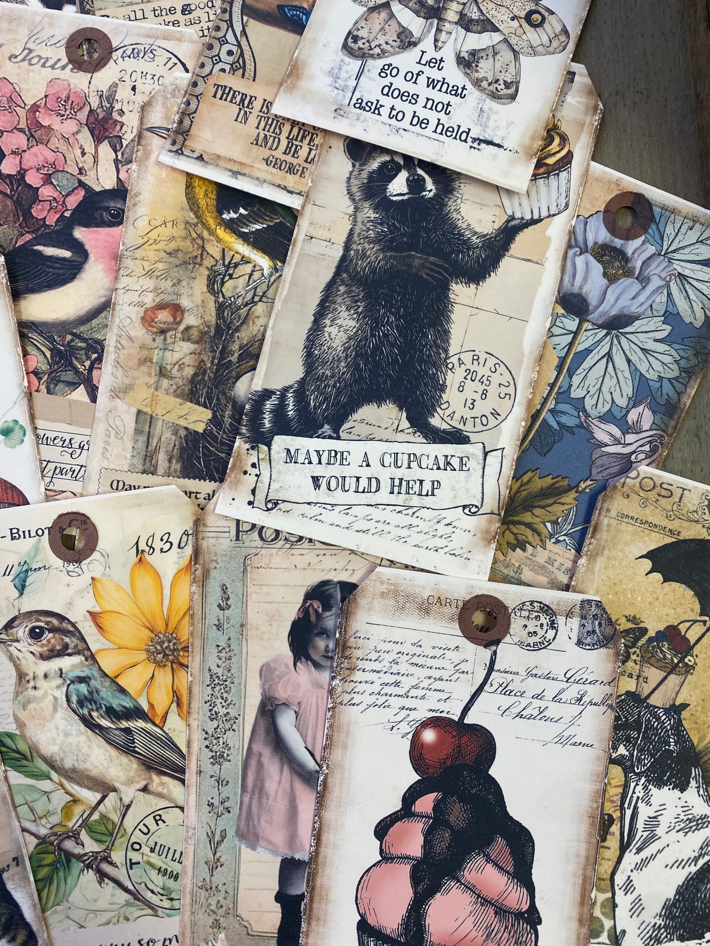 SM VINTAGE STYLE TAG