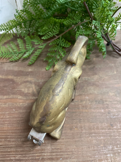 BRASS ELEPHANT STAPLER
