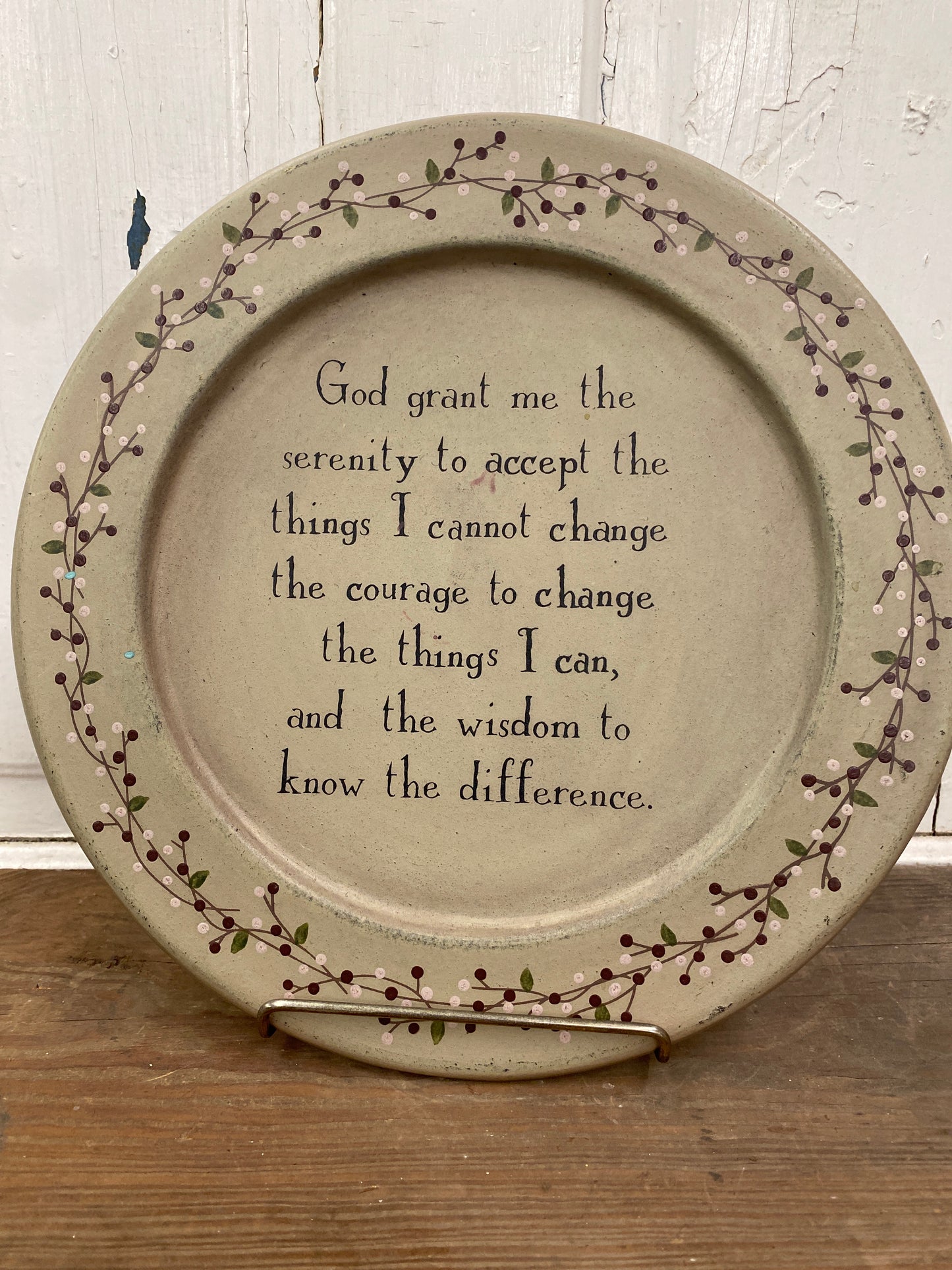 SERENITY PLATE
