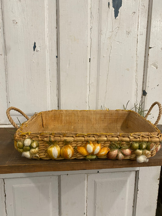 VINTAGE CASSEROLE BASKET