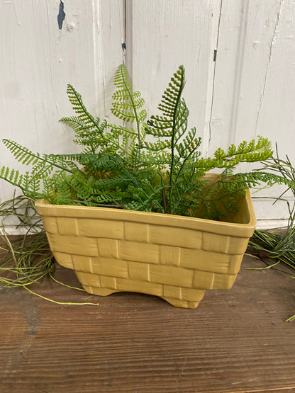 USA PLANTER YELLOW BASKETWEAVE