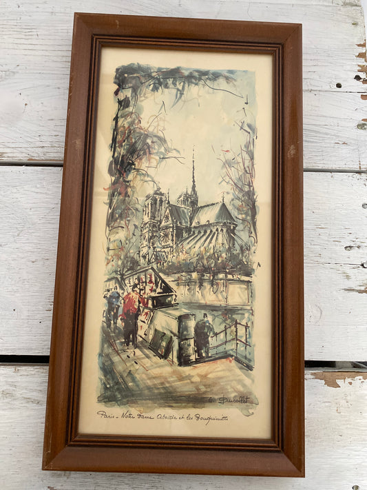 PARIS PRINT - DUCOLLET - NOTRE DAME