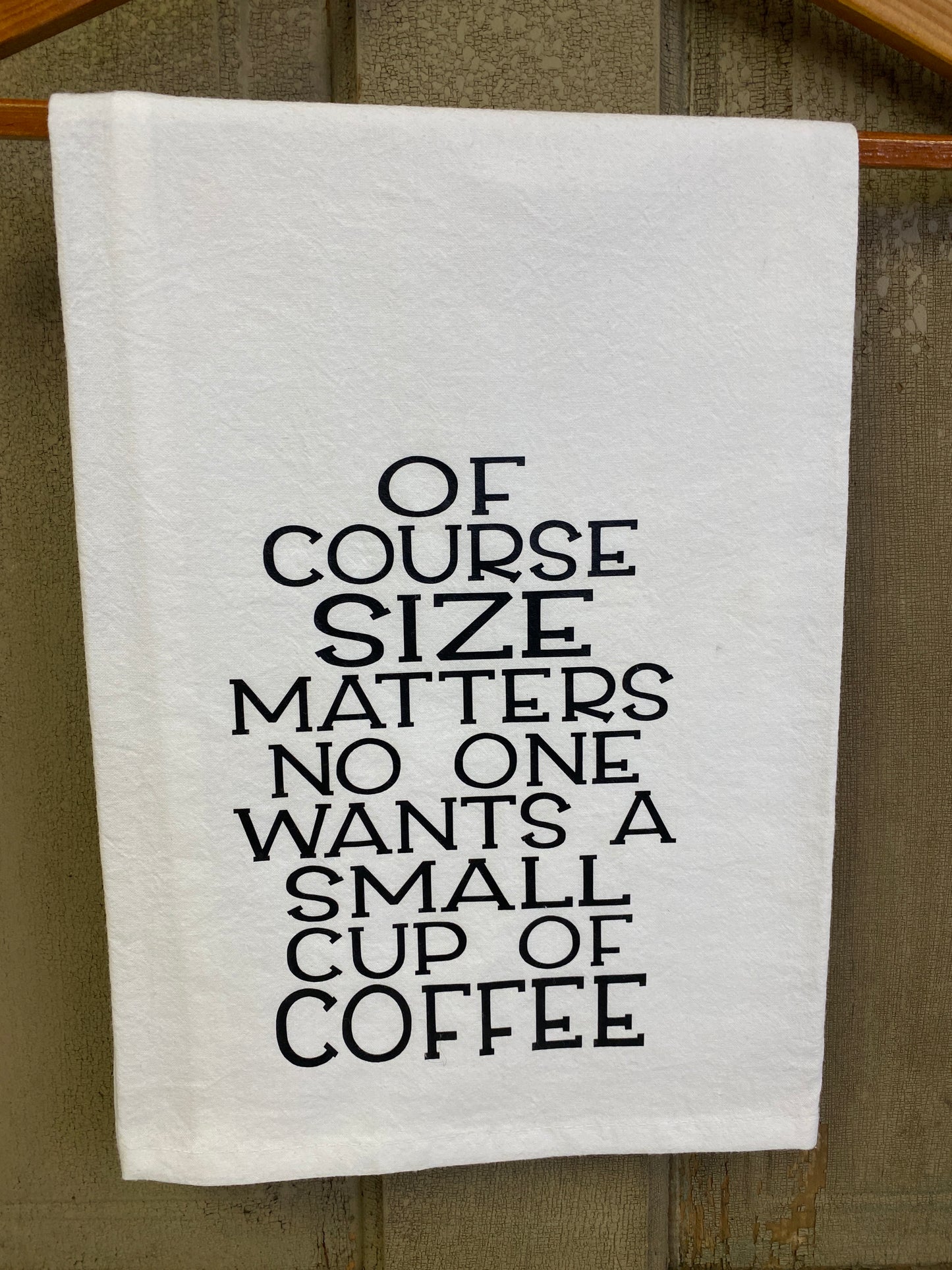 SIZE MATTERS