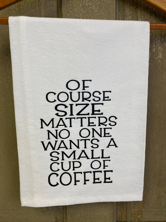 SIZE MATTERS