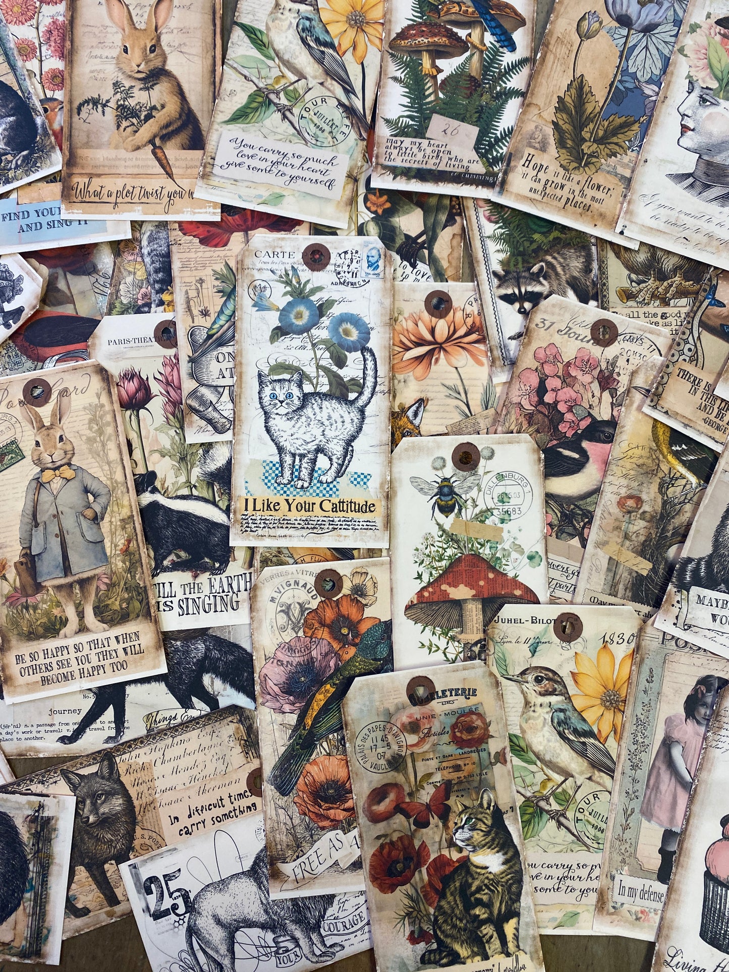 SM VINTAGE STYLE TAG