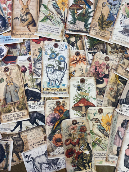 SM VINTAGE STYLE TAG