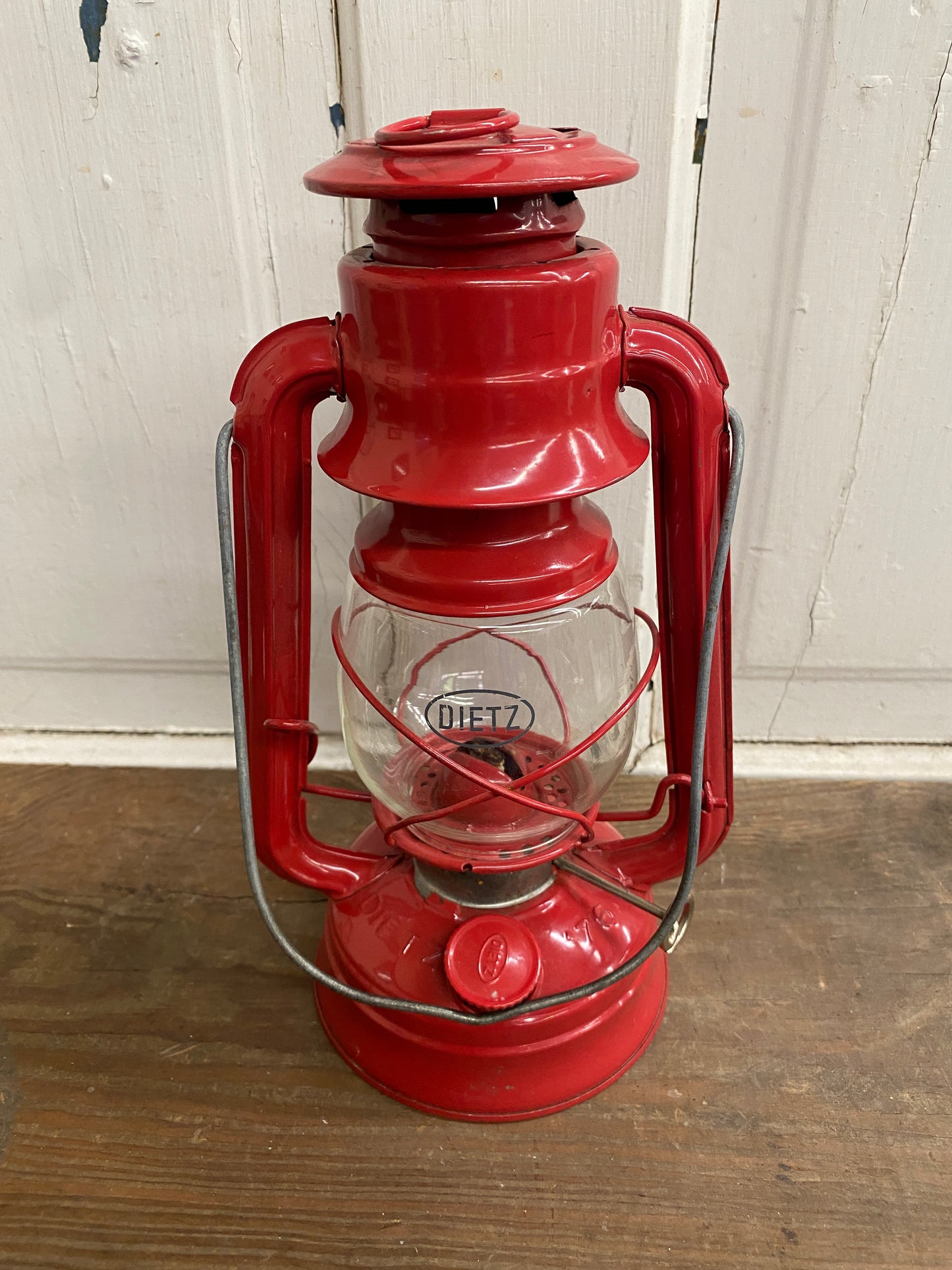 RED KEROSENE LAMP