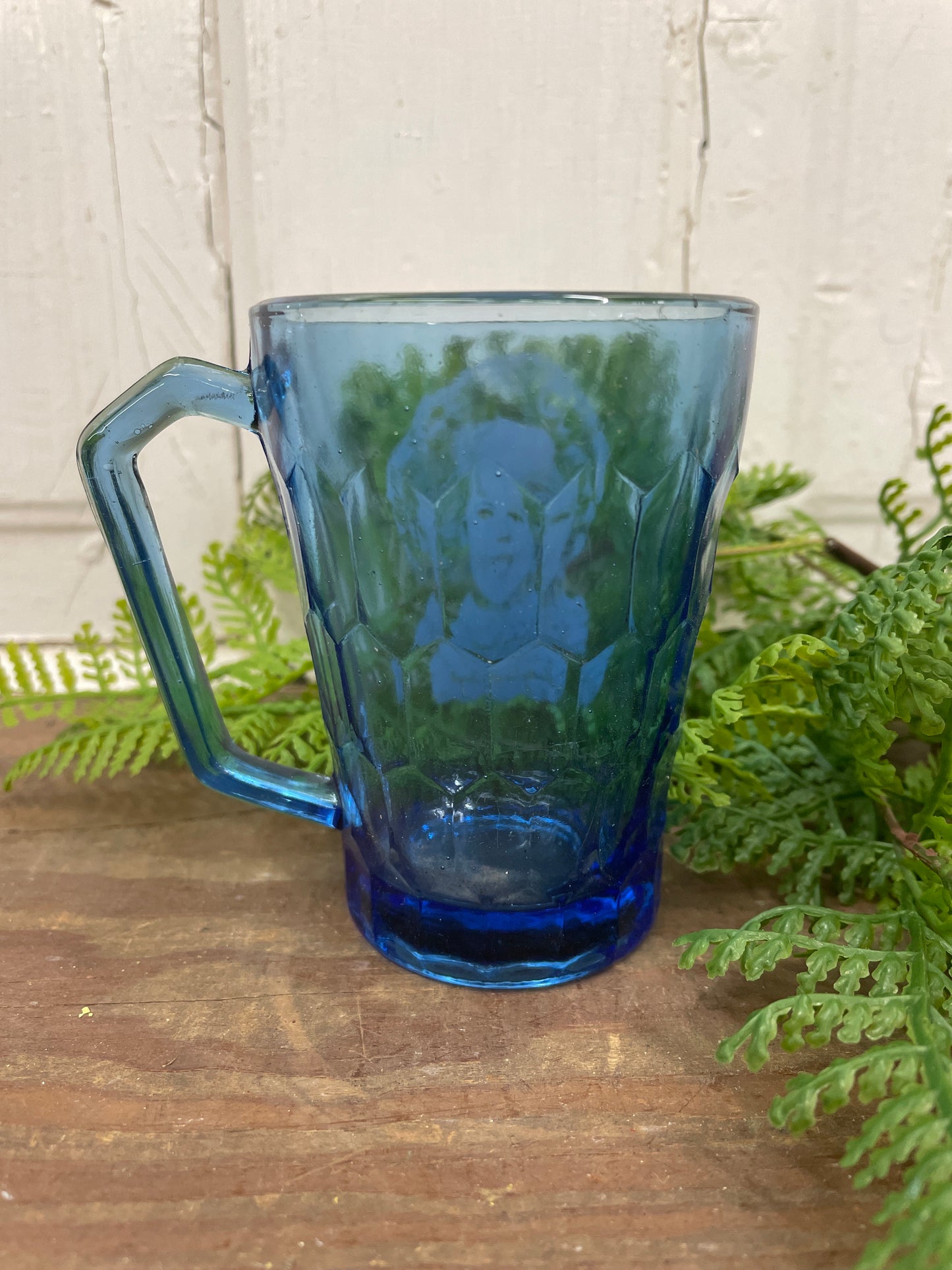 SHIRLEY TEMPLE BLUE MUG