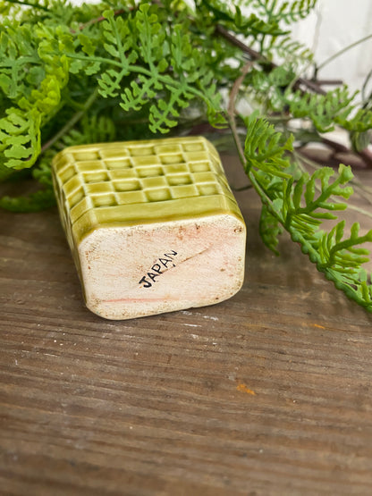 CERAMIC WOVEN TOOTHPICK HOLDER