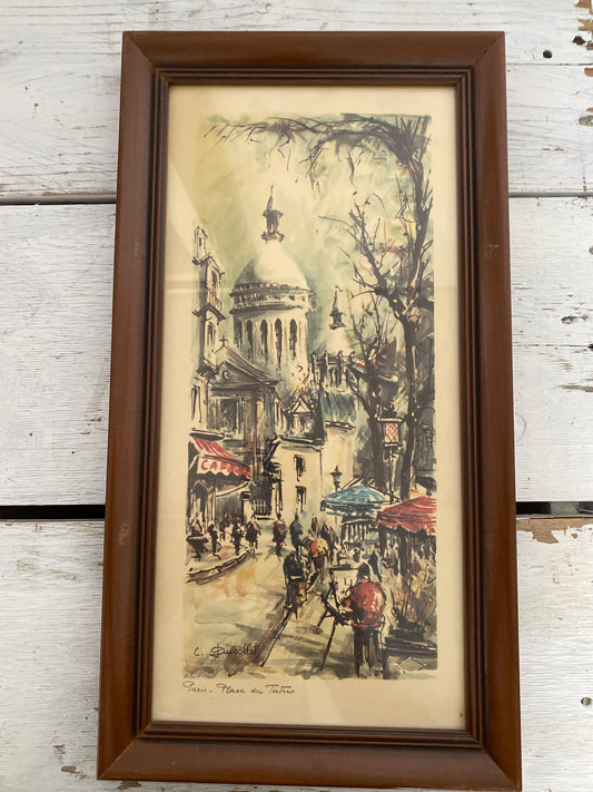 PARIS PRINT - DUCOLLET - PLACE DU TERTRE