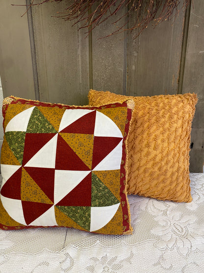 GOLD QUILT PILLOW