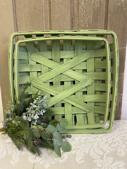 NEW - LG GREEN TOBACCO BASKET